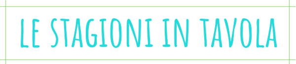 le stagioni in tavola