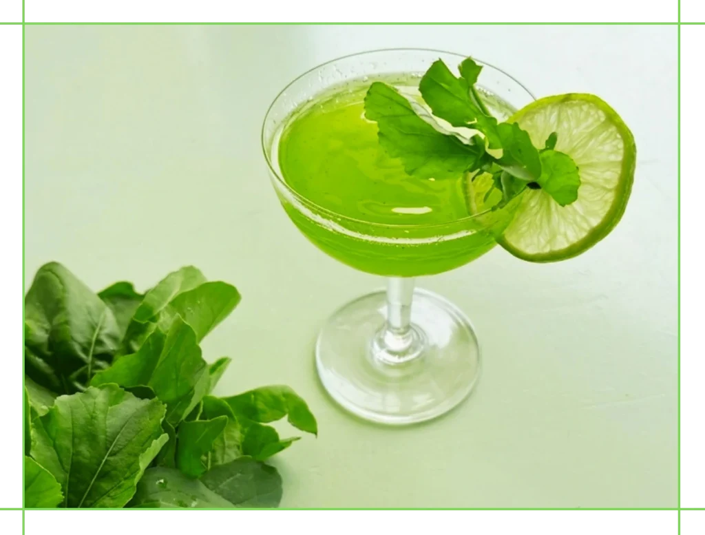 French 75 alla rucola e Prosecco